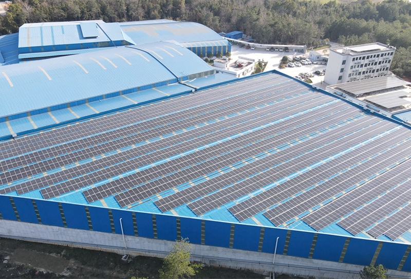 江西九岭锂业有限公司1252.08KWp屋顶分布式光伏项目